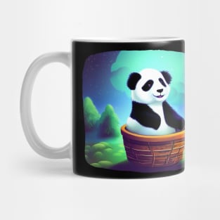 Panda Stranded in new Planet - Adorable Panda Mug